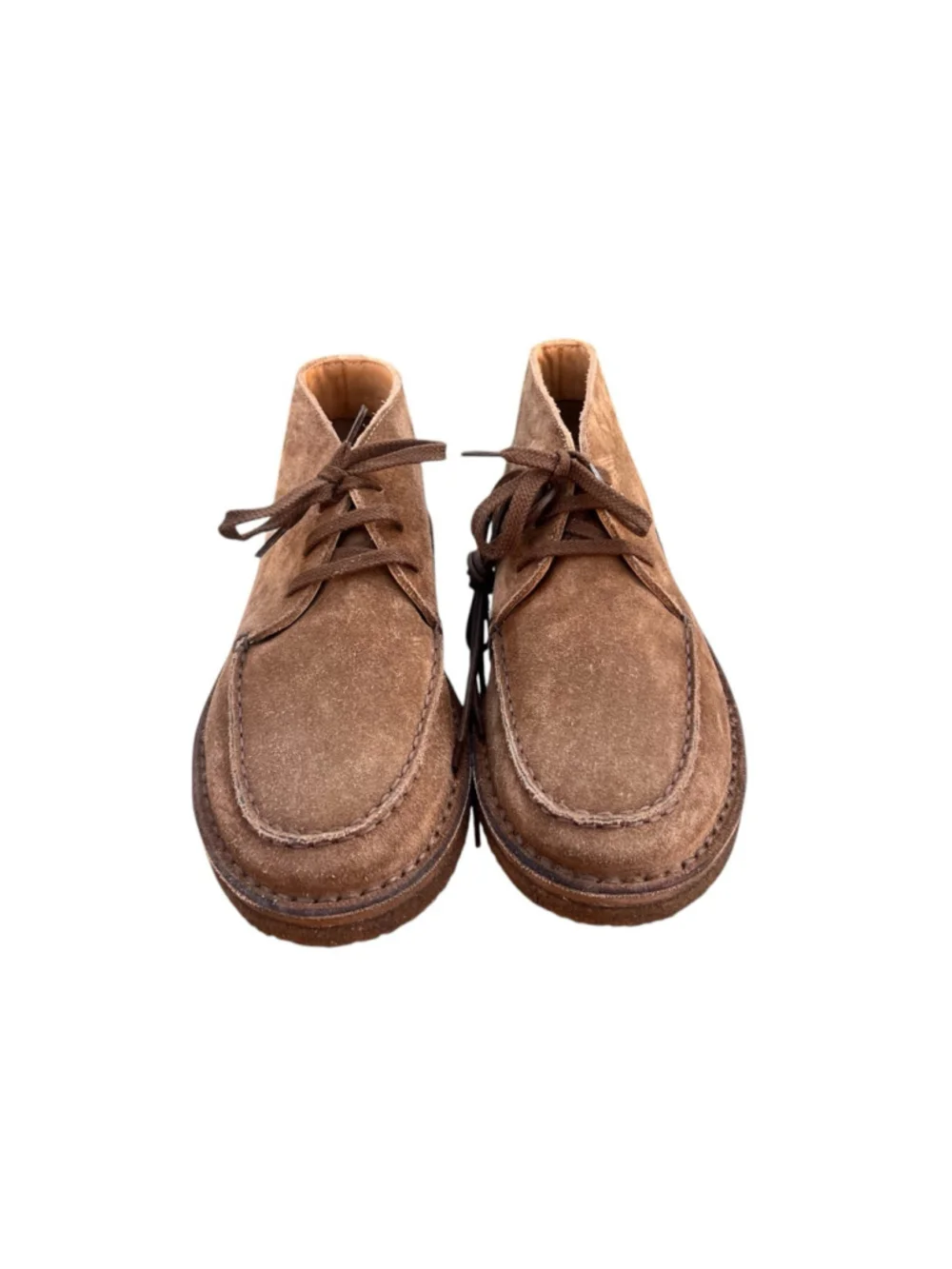 New Drake’s Crosby Chukka Boot Snuff Suede Crepe Soles Men’s Size UK 7 US 8